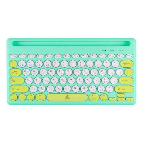 Клавиатура беспроводная JEQANG JB-333 dual-model charging Цвет Зеленый