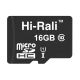 Карта Памяти Hi-Rali MicroSDHC 16gb UHS-1 10 Class Цвет Черный