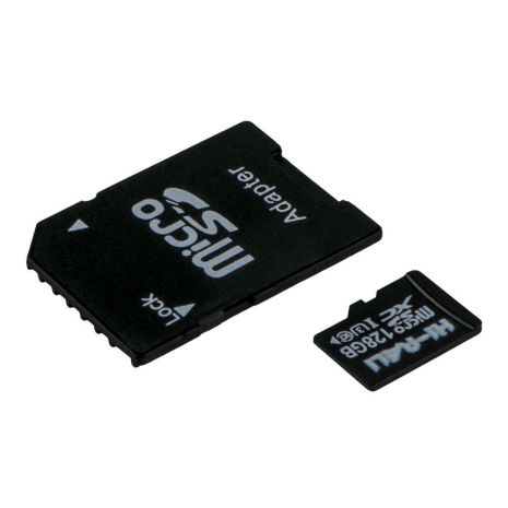 Карта Памяти Hi-Rali MicroSDXC 128gb UHS-3 10 Class &amp; Adapter Цвет Черный