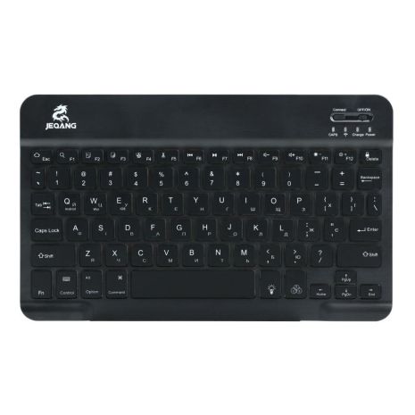 Клавиатура беспроводная JEQANG JB-332 (JB-330) bluetooth backlight Цвет Черный