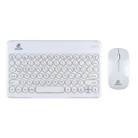 Беспроводная Клавиатура и Мышь JEQANG JB-362 Цвет Белый
