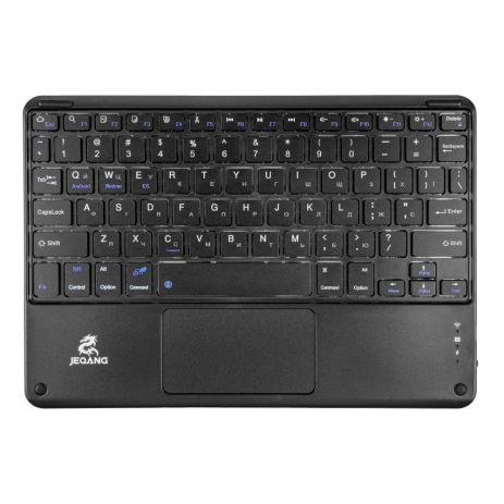 Клавиатура беспроводная JEQANG JB-380 bluetooth charging Цвет Черный