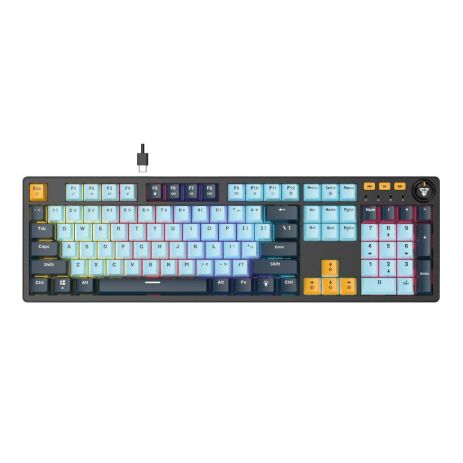 Клавіатура Ігрова Fantech ATOM107S MK893S MIZU Red Switch Колір Blue
