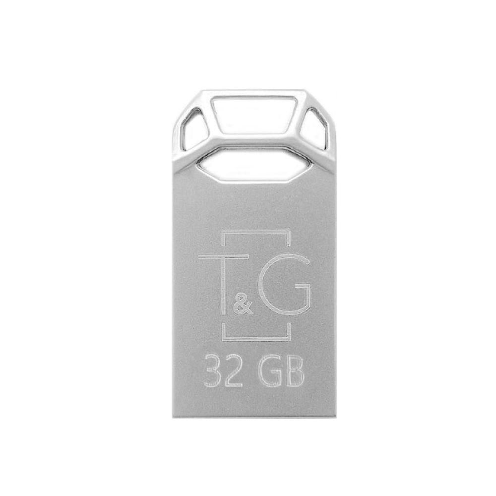 USB Flash Drive T&G 32gb Metal 110 Колір Сталевий USB Flash Drive T&G 32gb Metal 110 Колір Сталевий
