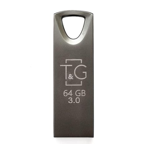USB Flash Drive 3.0 T&amp;G 64gb Metal 117 Цвет Черный