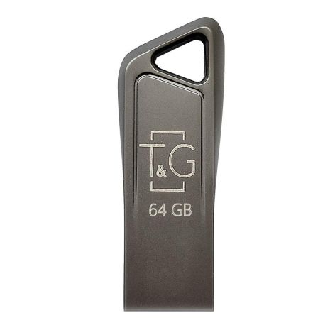 USB Flash Drive 3.0 T&amp;G 64 gb Metal 114 Колір Чорний