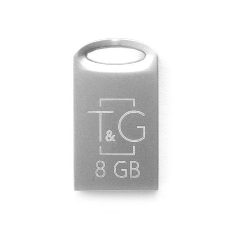 USB Flash Drive T&amp;G 8gb Metal 105 Цвет Стальной