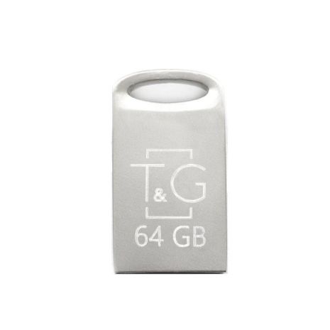 USB Flash Drive T&amp;G 64gb Metal 105 Цвет Стальной
