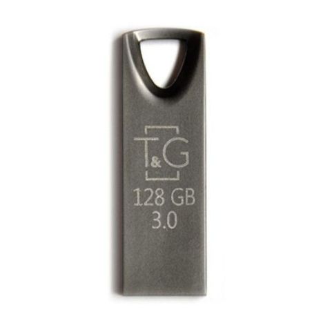 USB Flash Drive 3.0 T&amp;G 128gb Metal 117 Колір Сталевий