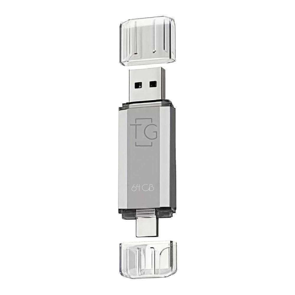 USB Flash Drive 3.0 T&G 64 gb USB/Type C 009 Колір Срібло USB Flash Drive 3.0 T&G 64 gb USB/Type C 009 Колір Срібло