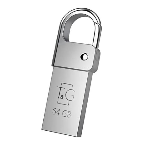 USB Flash Drive T&amp;G 64 gb Metal 027 Колір Сталевий