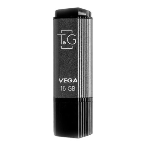 USB Flash Drive T&amp;G 16gb Vega 121 Колір Сталевий