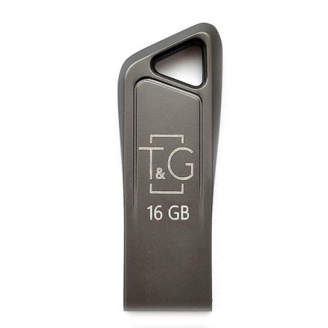 USB Flash Drive T&amp;G 16gb Metal 114 Цвет Черный