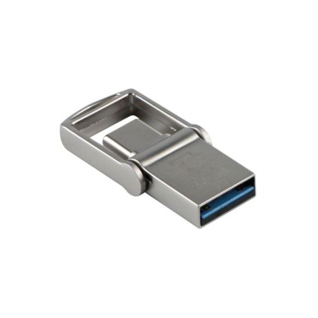 USB OTG T&amp;G 2&amp;1 3.0 Type C 32 GB Metal 104 Колір Сталевий