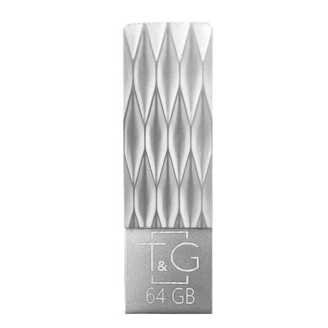USB Flash Drive T&amp;G 64 gb Metal 103 Колір Сталевий