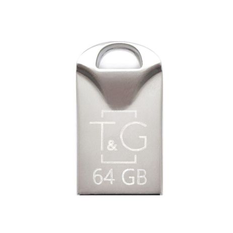 USB Flash Drive T&amp;G 64 gb Metal 106 Колір Сталевий