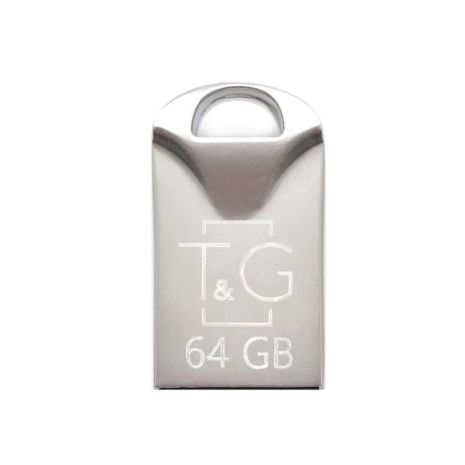 USB Flash Drive T&G 64gb Metal 106 Цвет Стальной USB Flash Drive T&G 64gb Metal 106 Цвет Стальной