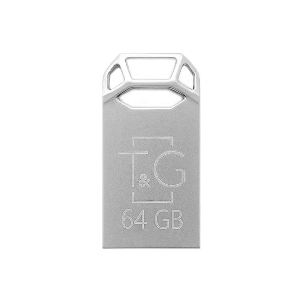 USB Flash Drive T&G 64gb Metal 110 Цвет Стальной USB Flash Drive T&G 64gb Metal 110 Цвет Стальной