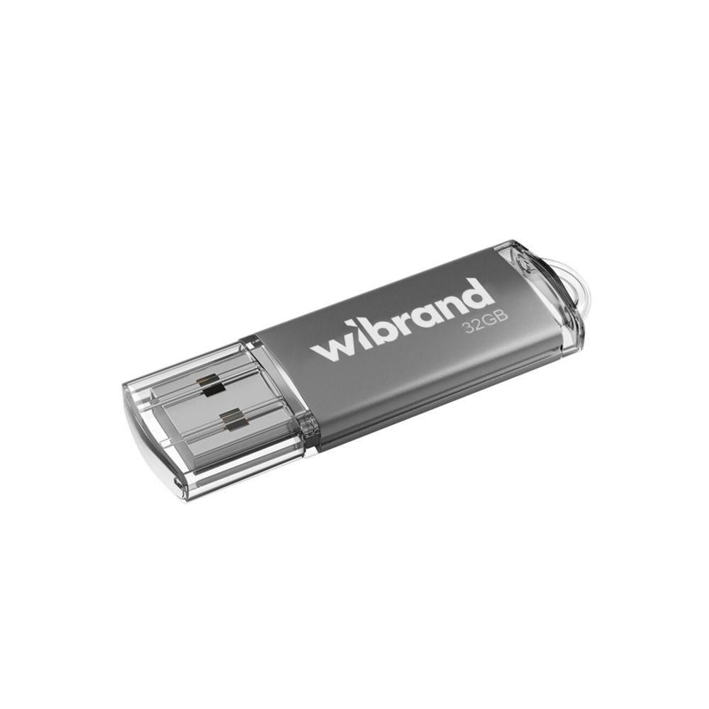 USB Flash Drive Wibrand 32gb Cougar Колір Срібло USB Flash Drive Wibrand 32gb Cougar Колір Срібло