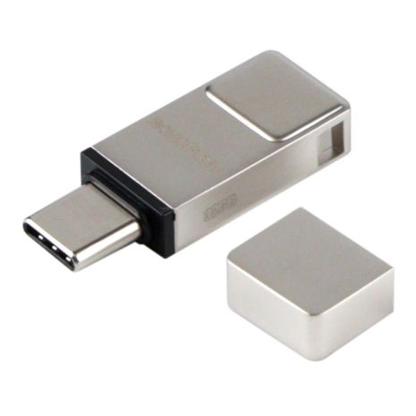 USB Flash Drive Borofone BUD6 32GB Elegance mini USB3.0+Type-C Цвет Черный