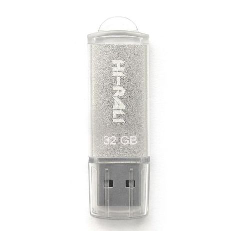 USB Flash Drive Hi-Rali Rocket 32 gb Колір Сталевий