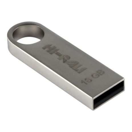 USB Flash Drive Hi-Rali Shuttle 16gb Колір Сталевий