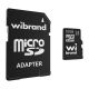 Мапа пам'яті Wibrand MicroSDHC 32gb UHS-1 10 Class &amp; Adapter Колір Чорний