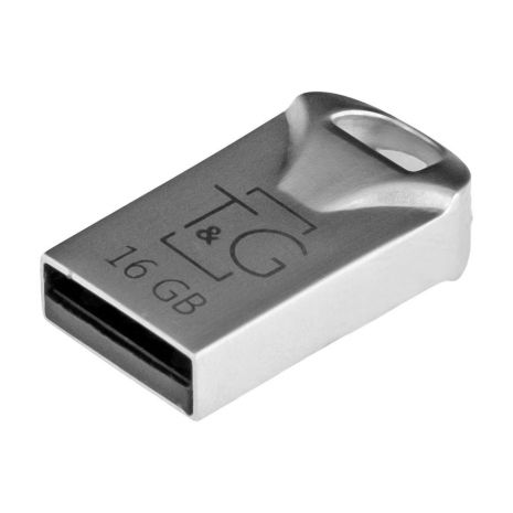 USB Flash Drive T&amp;G 16gb Metal 106 Цвет Стальной