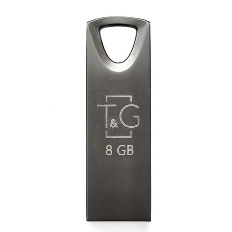 USB Flash Drive T&amp;G 8gb Metal 117 Колір Чорний