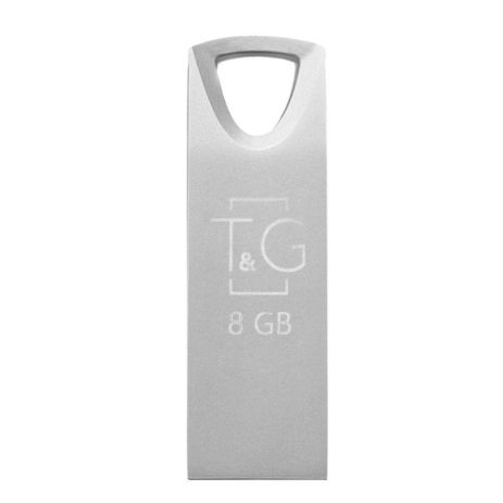 USB Flash Drive T&G 8gb Metal 117 Колір Сталевий USB Flash Drive T&G 8gb Metal 117 Колір Сталевий