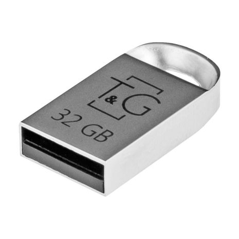 USB Flash Drive T&amp;G 32gb Metal 107 Колір Сталевий