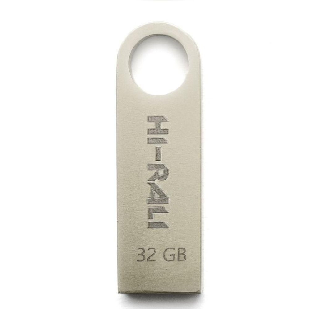 USB Flash Drive Hi-Rali Shuttle 32gb Колір Сталевий USB Flash Drive Hi-Rali Shuttle 32gb Колір Сталевий