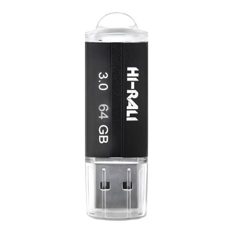 USB Flash Drive 3.0 Hi-Rali Corsair 64 gb Колір Чорний