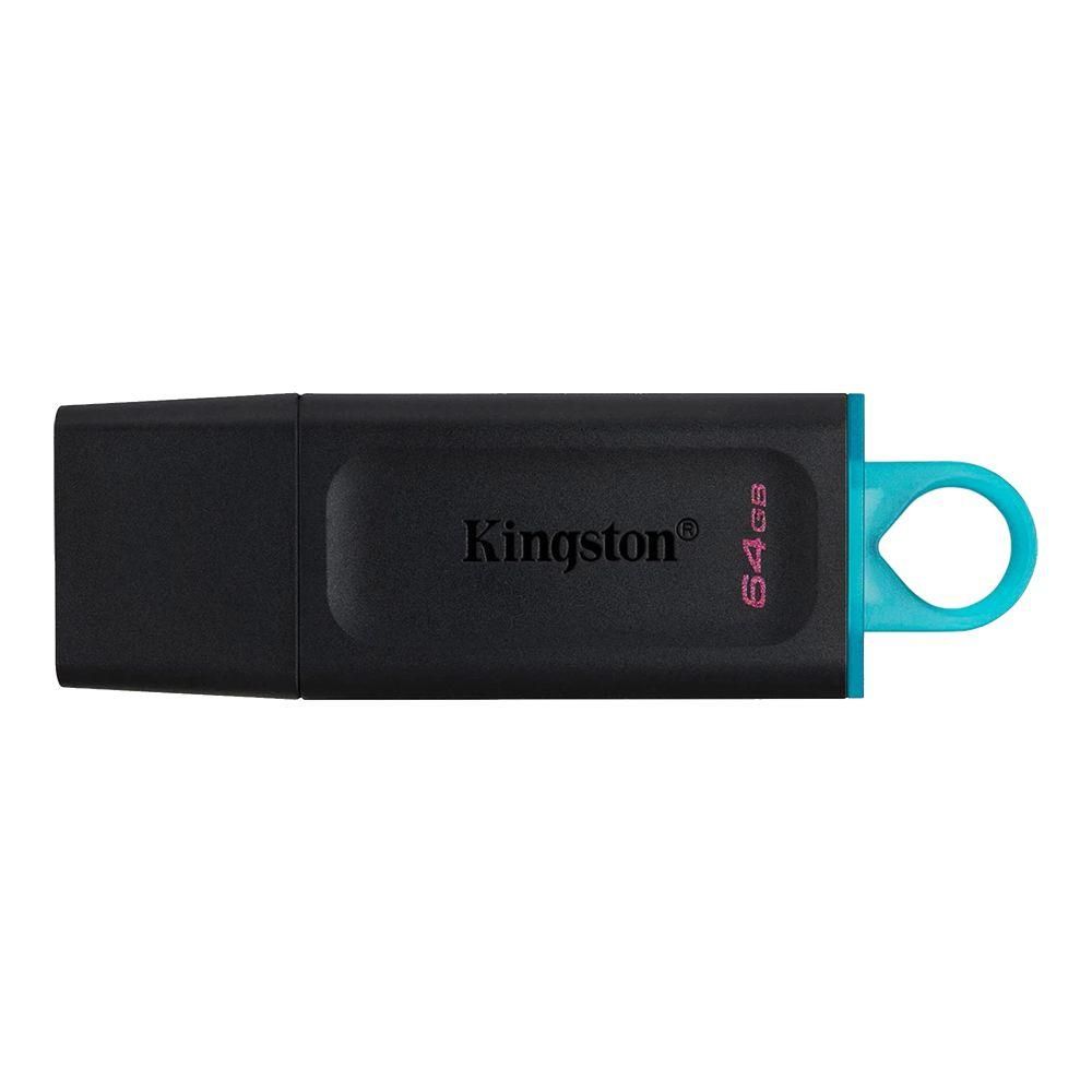 USB Flash Drive 3.2 Kingston DT Exodia 64GB Цвет Черный/Бирюзовый USB Flash Drive 3.2 Kingston DT Exodia 64GB Цвет Черный/Бирюзовый