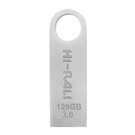 USB Flash Drive 3.0 Hi-Rali Shuttle 128 gb Колір Сталевий