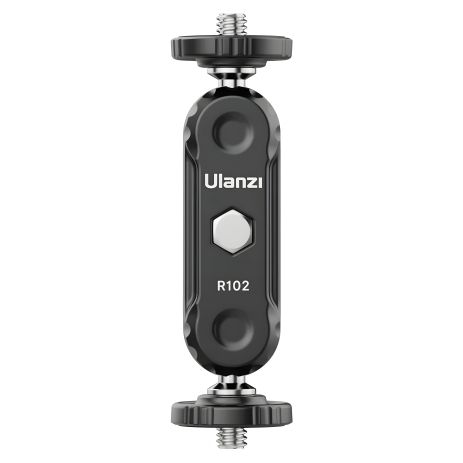 Шарнирное крепление Ulanzi R102 Dual 1/4'' Grip (UV-3058 R102) Шарнирное крепление Ulanzi R102 Dual 1/4'' Grip (UV-3058 R102)
