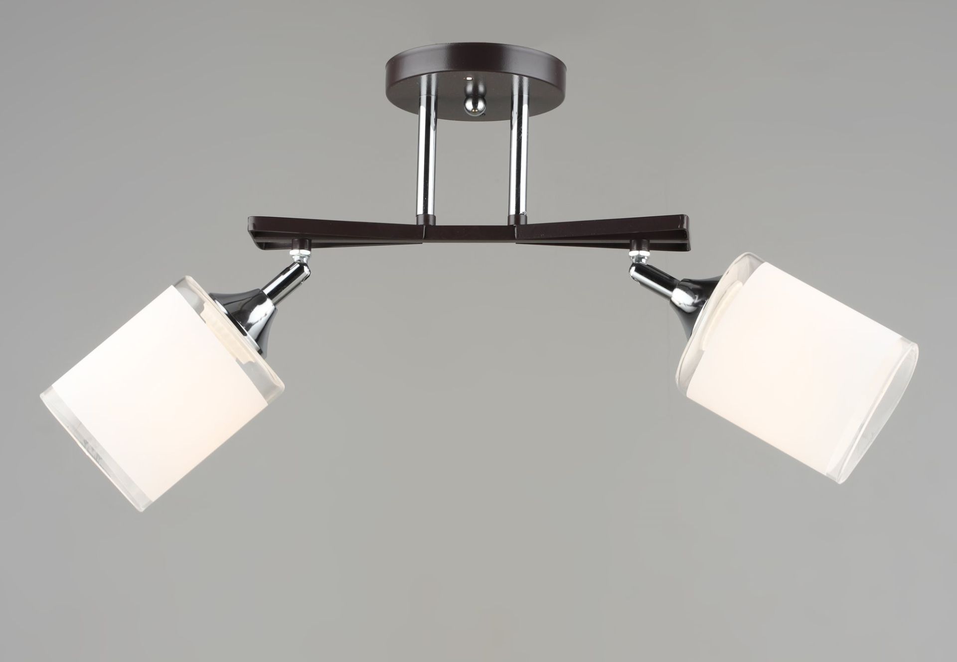 Люстра декоративна Sirius B N5959/2 COFFEE+CR Люстра декоративна Sirius B N5959/2 COFFEE+CR