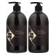 Набор "Жидкий Шелк" Hadat Liquid Silk DUO шампунь и кондиционер для восстановления блеска и гладкости волос 2х800 мл