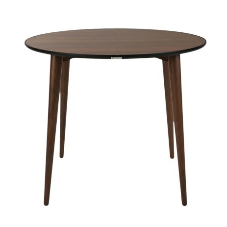 Стіл Dan d-90 темний горіх