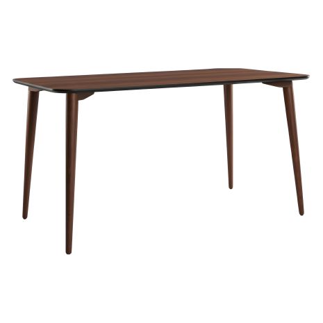 Стол Dan 140 х 80 см, темный орех