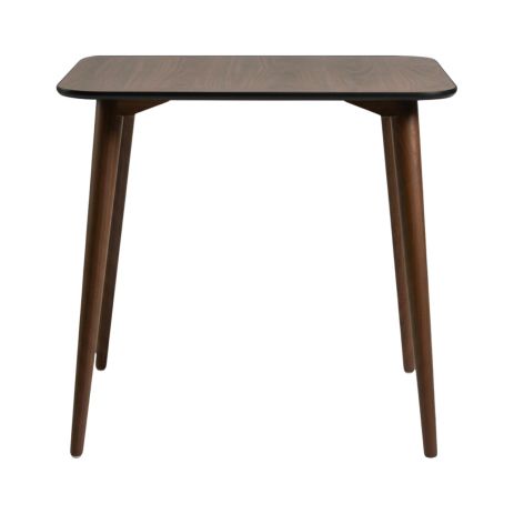 Стіл Dan 80 х 80 темний горіх
