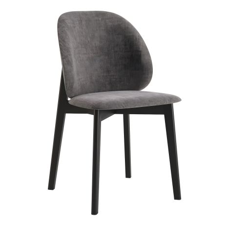 Чорний стілець Robin / Mani 30