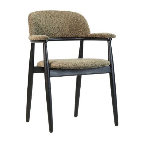 Стілець Terra чорний / Anthology 7 Mocca