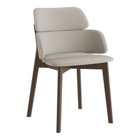 Стілець Swan темний горіх / Martin 02