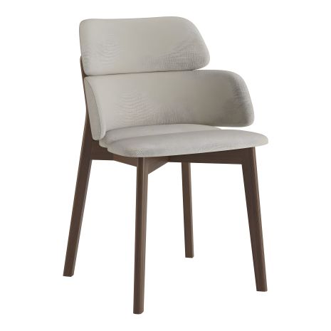 Стілець Swan темно-горіховий / Martin 02 Стілець Swan темно-горіховий / Martin 02