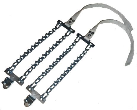 Противоскользящие цепи-браслеты с шипами 2шт на колеса Питон Vitol