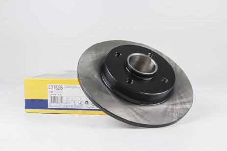 Диск гальмівний задній Citroen C4/Peugeot 207/307/308 00-(249x9) (без підшипника) , Bremsi (CD7523S) Диск гальмівний задній Citroen C4/Peugeot 207/307/308 00-(249x9) (без підшипника) , Bremsi (CD7523S)