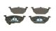 Комплект гальмівних колодок SEAT IBIZA, VW BEETLE, SKODA ROOMSTER, PROFIT (50001398)