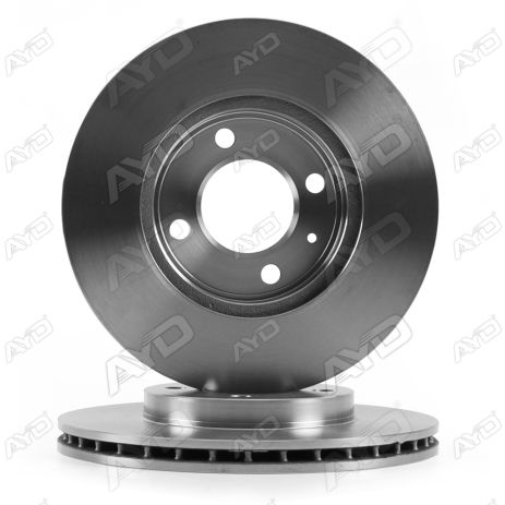 Диск тормозной передний (кратно 2) (D=255.6mm) VW GOLF II, III, IV, CADDY II (9K9B) (-04)