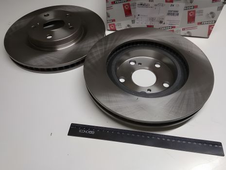 Передний тормозной диск RAV4, FERODO (DDF1646), 2 шт в упаковке (4351233140)